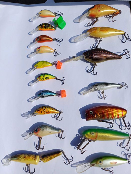 Воблери за кефал (клен) / щука