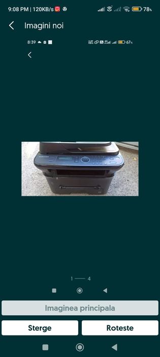 Imprimanta multifunctionala Samsung SCX-4623F