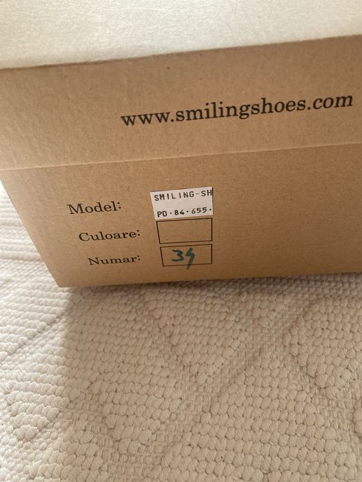 Pantofi Smiling Shoes marime 34/35