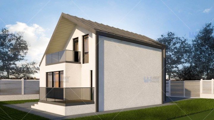 Vindem casă pe structură metalică timpul de construire 28 de zile