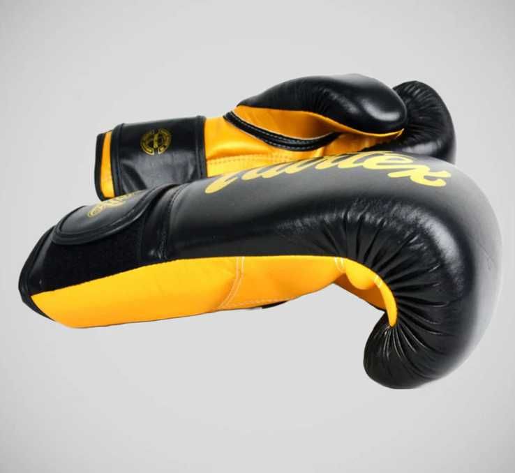 Ръкавици Fairtex BGV 18 Super sparring цвят Black gold