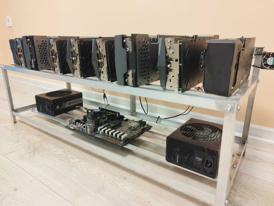 Mining Rig/Крипто копачка