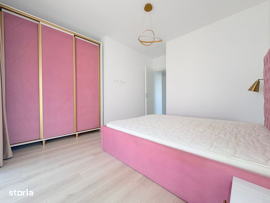 3 camere, mobilat si utilat, parcare inclusa - 550 euro