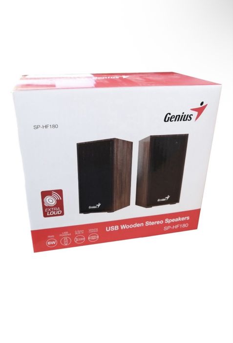 Компьютерные колонки Genius SP-HF180 коричневый