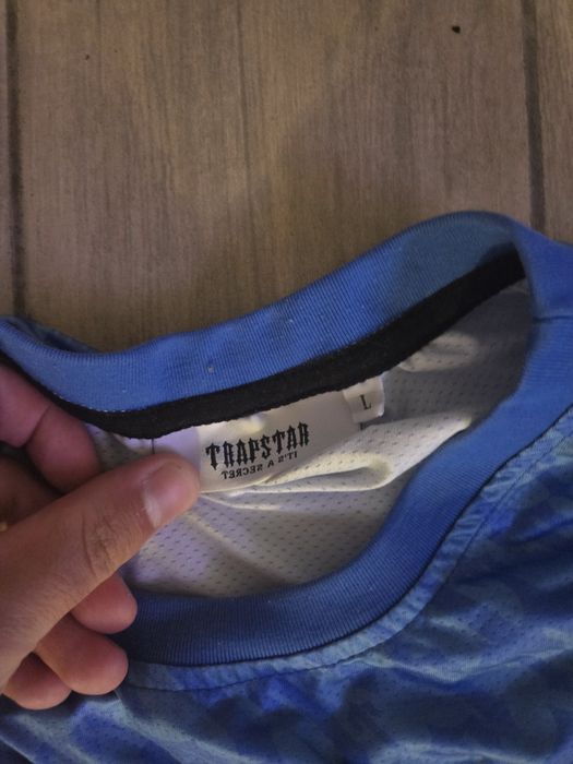 Tricou trapstar fotbal albastru 22 nou