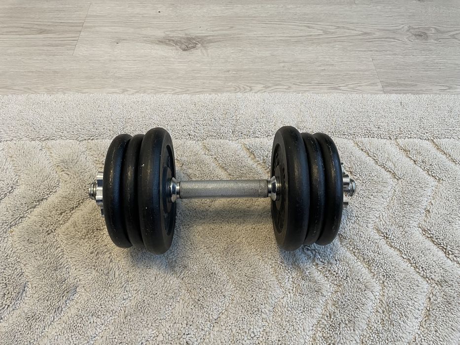 Vând ganteră 15 kg