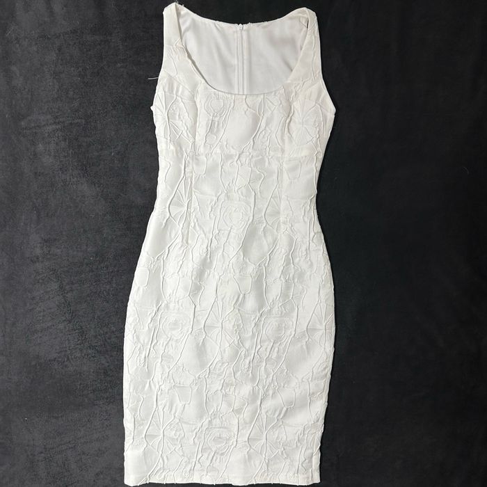 Rochie midi alba