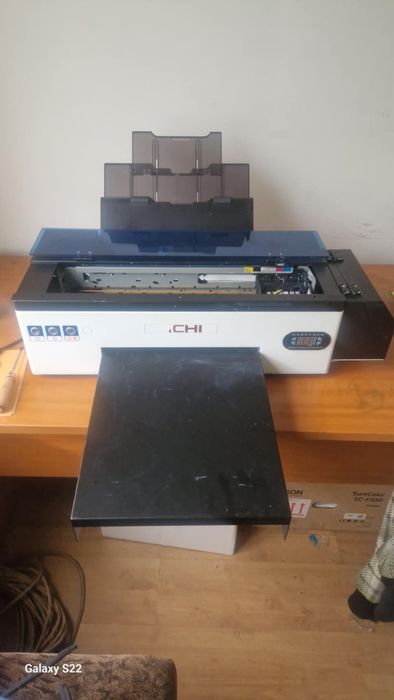 DTF epsan 1390 принтер с чисто нова глава  за части