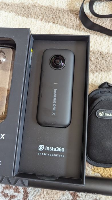 Insta360 action camera като нова пълен комплект