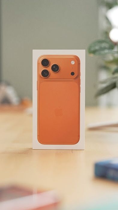 Новый New iPhone 17 Pro Max 1Tb Orange Dual Sim