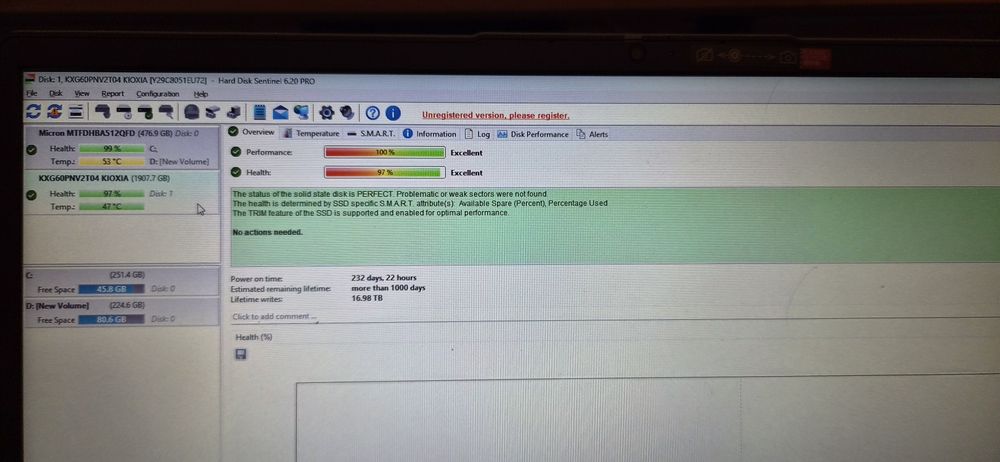 Vand SSD Kioxia 2tb