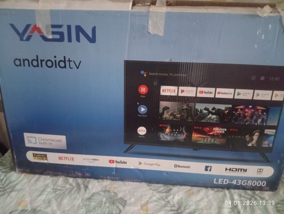 Новый Смарт телевизор Yasin