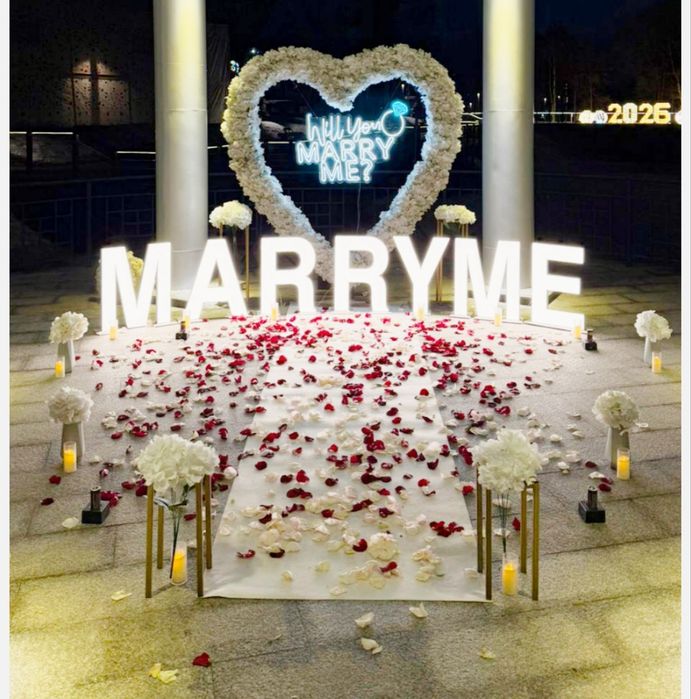 Оформление с днём рождение и предложения