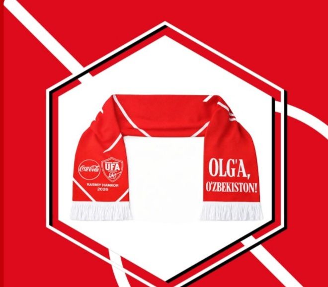 Coca-Cola tomonidan ishlab chiqarilgan sharf sotiladi  Narxi 100 ming