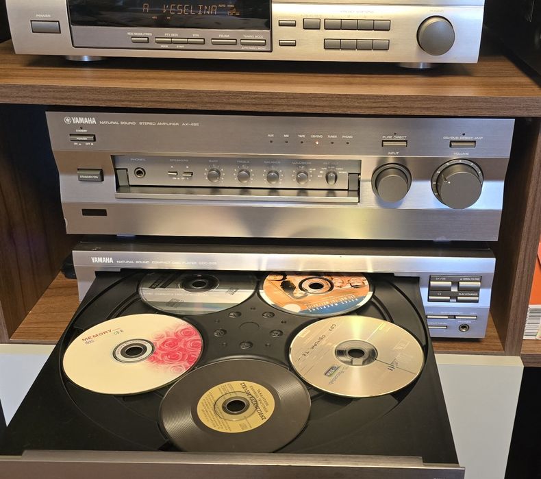 Yamaha set, amp cd tuner