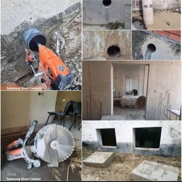 Алмазная калонка, резка / алмазный бур / бетон кесиш / бетон бузиш