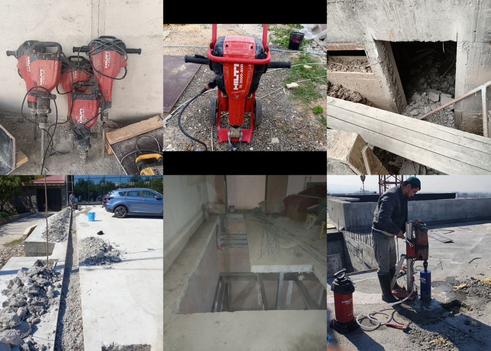 Алмазная резка Алмазное бурения арзон нархлардая