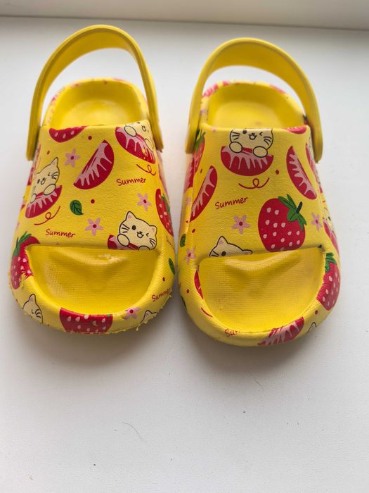 Сланцы-кроксы детские