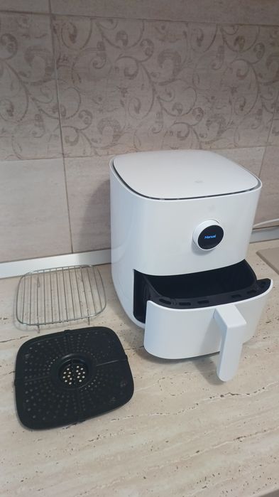 Friteuza cu aer cald Xiaomi Mi Smart Air Fryer BHR4849EU, 1500W, 3.5L, 8 programe, alb