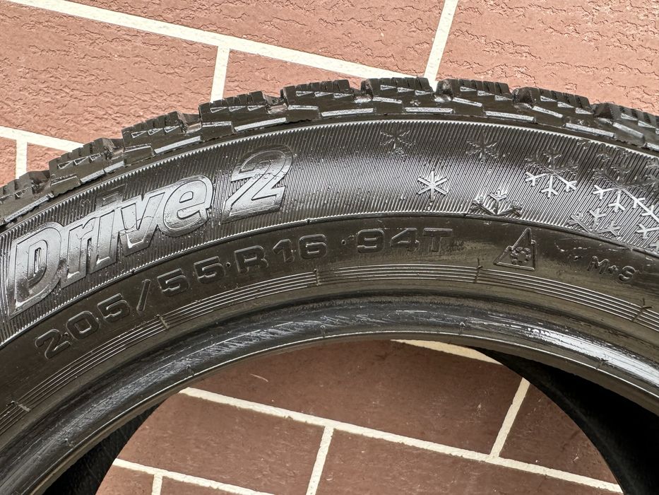 Зимний шины 2-штук