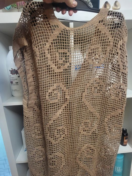 Ilic croșetat manual – model unic, lucrat cu grijă