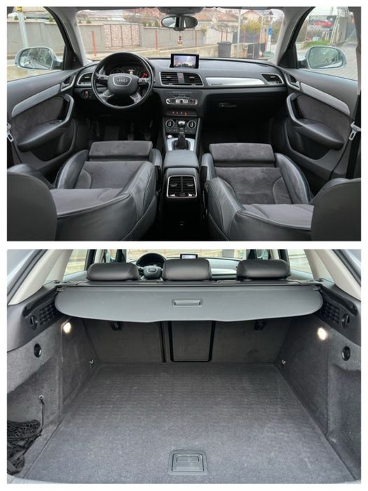 Audi Q3 QUATTRO 2015/ 4x4/ 2.0 TDI 150 CP EURO 6/scaune S Line/ LED