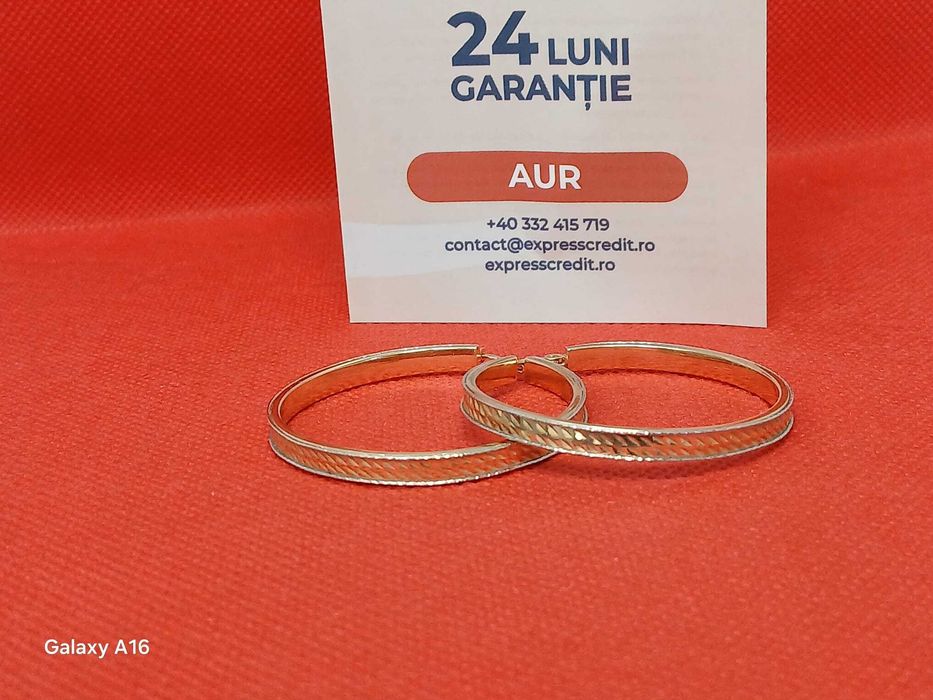 [AG46] Cercei aur 14K B.3761