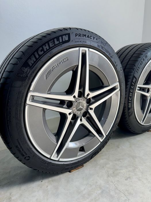 Jante Mercedes C-Class R18 C-Klass Originale W206 S206 Michelin de vara 2024 80%