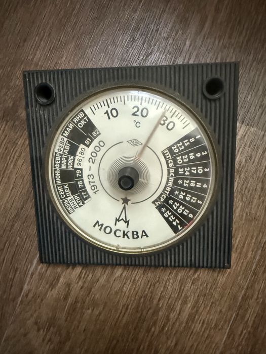 Термометр с календарем