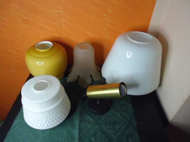 4 вида - полюлей,аплик,плафон,резервни стъкла,стъкло за полилей