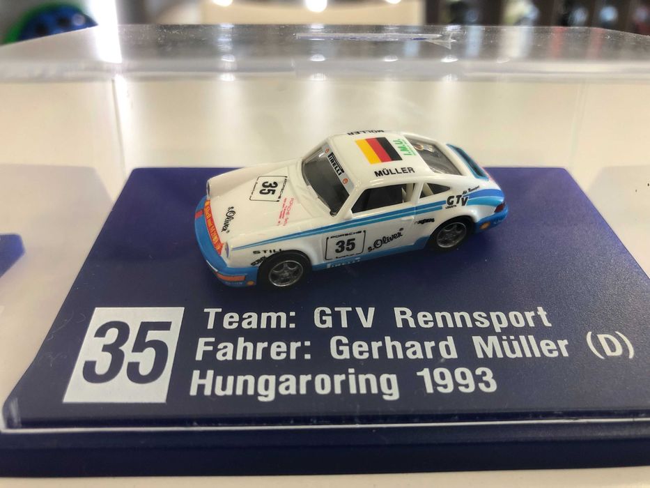 Колекционерски модели колички PORSCHE 911 CARRERA  1993г. 1:87 НОВИ