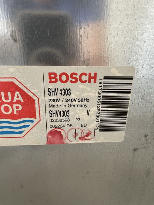 Masina spalat vase incorporabila bosch