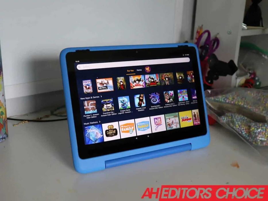 Kindle Fire HD 10 Kids Pro — быстрый и защищенный планшет для детей