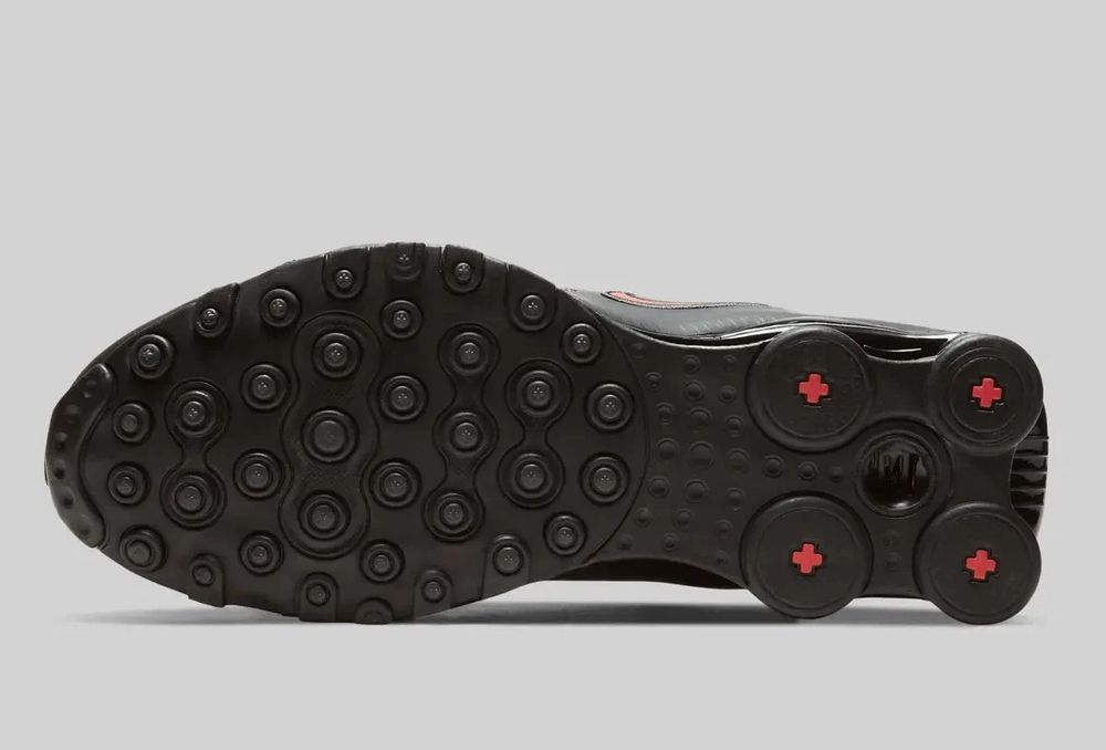 Nike Shox NZ 'Black Varsity Red' Men's