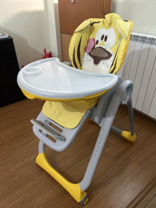 Scaun de masa Chicco Polly 2 Start, 0 luni +, stare foarte buna