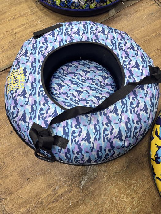 Тюбинг ватрушка пластик