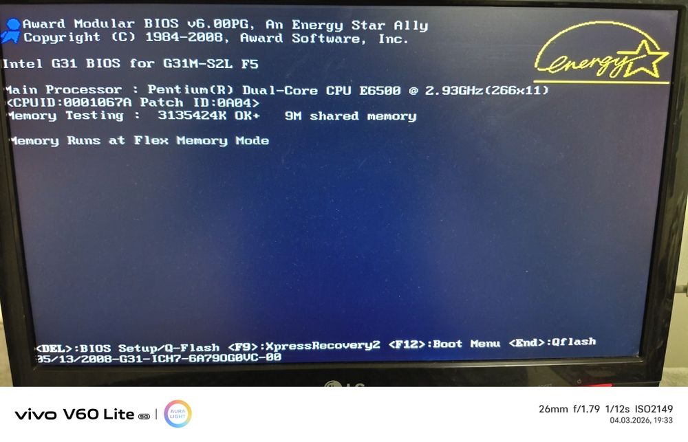 Продам Комплект 775: Pentium E6500 / 2GB RAM