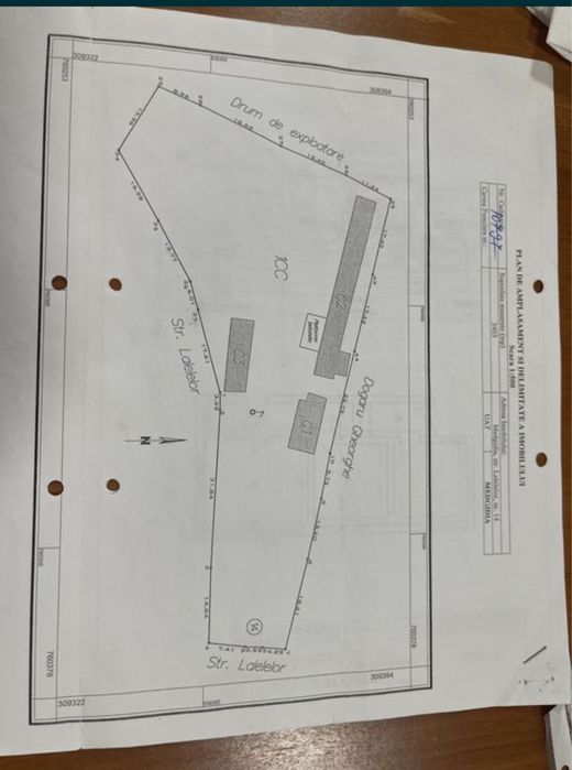 Vand teren intravila -ideal pentru investitie sau constructie