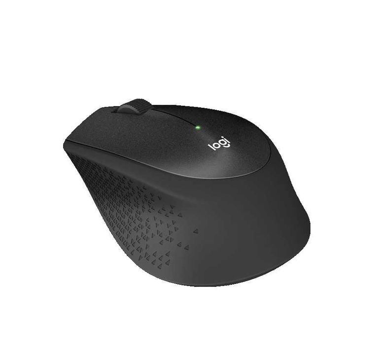 ( Мышь беспроводная Logitech M330 Silent Plus Black