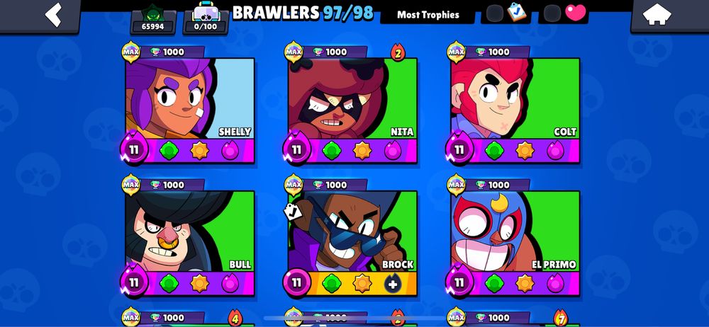 Буст кубков бравл старс