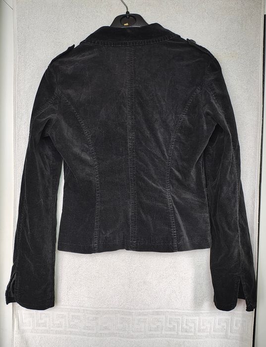 Sacou / Jacket catifea neagra - Motivi