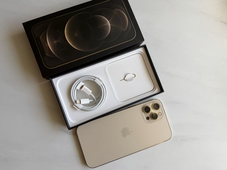 Iphone 12 pro max gold 256 gb