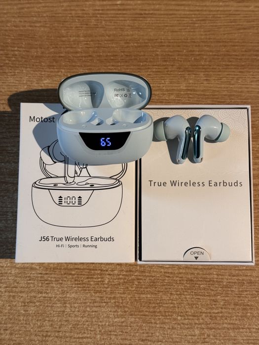 Casti audio cu bluetooth si wifi