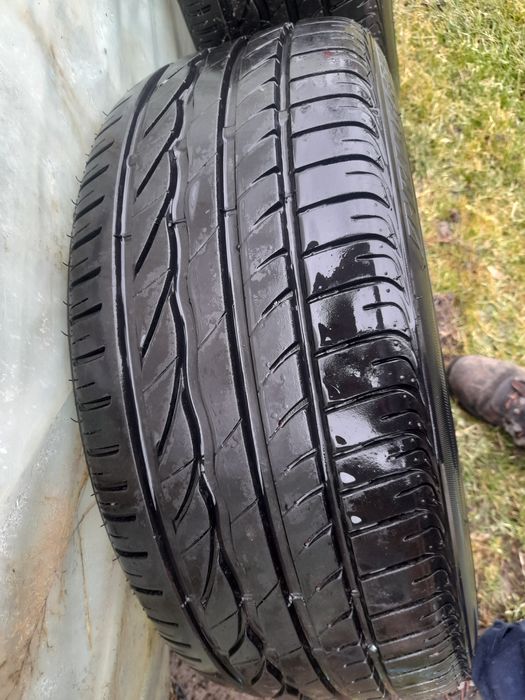 Vând 4 jante din aliaj pentru OPEL cu anvelope