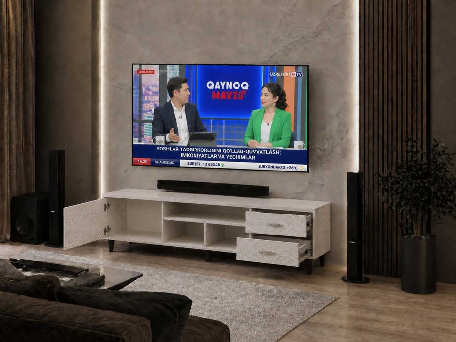 тумба под телевизор, pad televizor, loft zakaz