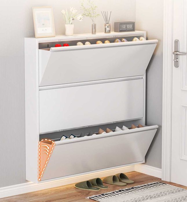 кўп қаватли пойабзал шкафи / пойабзал рафлари/Эшик орти пойабзал шкафи