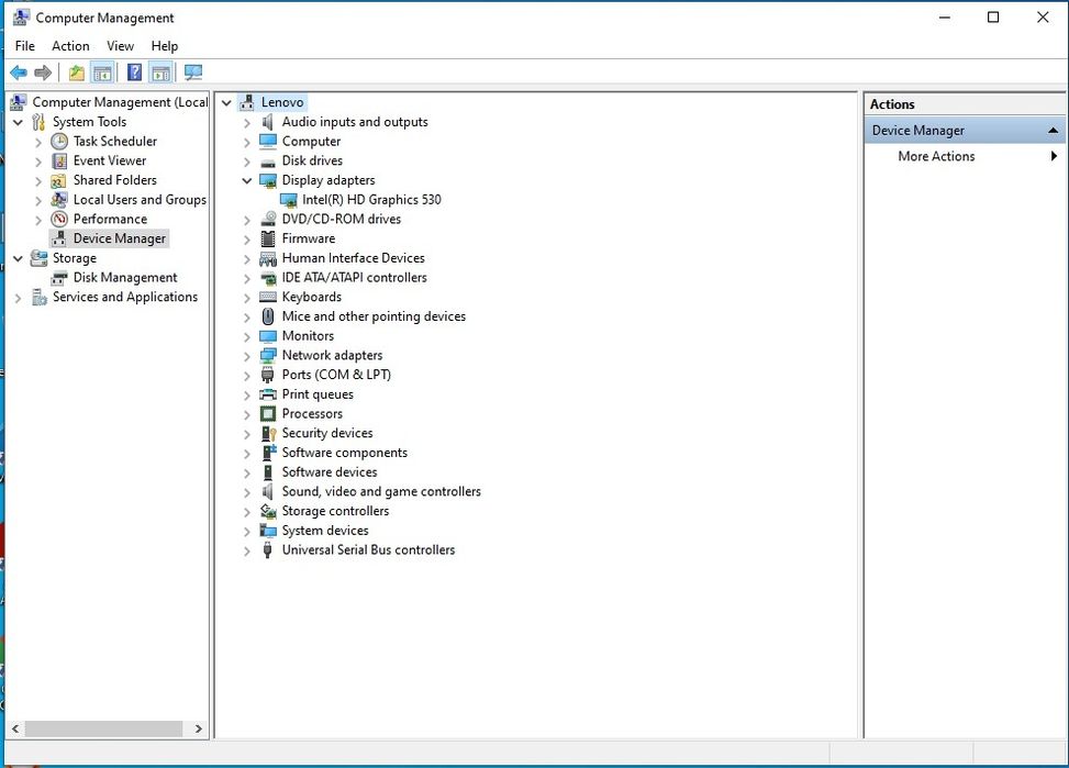 Vand calculator Office Lenovo Think Station P310 + monitor