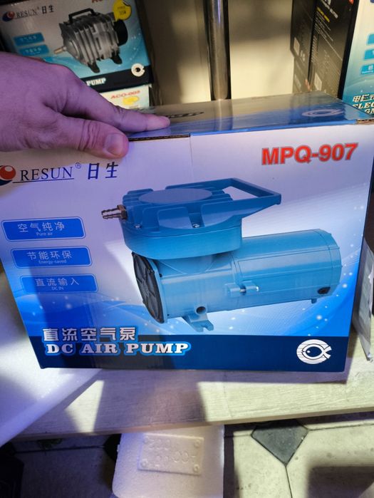 Mpq 907 (12v) Resun для живой рыбы + шланг