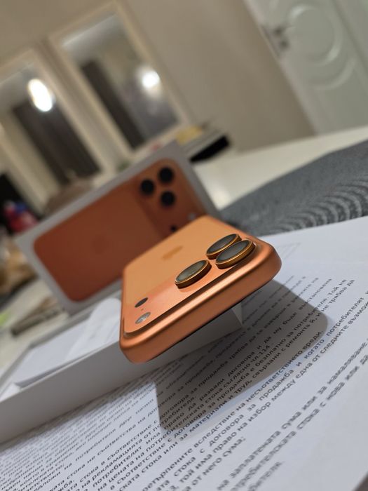 Iphone 17 pro 256 GB ORANGE като НОВ
