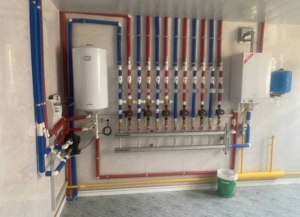 Remont Dvuxkontorniy Katyol, Katlov, Boller, Ariston.